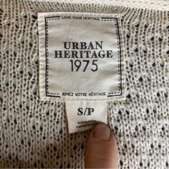 Women’s Beige Knit Crochet Open Front Long Duster Sweater Boho Cottagecore Sz S - Picture 3 of 6